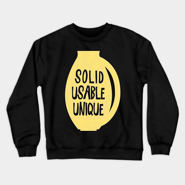 Unique Pottery Crewneck Sweatshirt by Teequeque